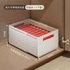 Caja de Almacenamiento para Gabinete Retráctil Cajón de Dormitorio Snack Caja de Almacenamiento de Plástico Cocina Escritorio Caja Transparente Venta al por Mayor