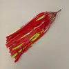 Guirnalda de aluminio con borlas de colores, arcoíris de doble cara, para bodas, fiestas de cumpleaños, decoración de fondo de Navidad y Año Nuevo