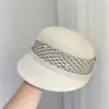 Sombrero Ecuestre Retro Británico Otoño e Invierno Boina de Malla con Perlas Estilo Francés Lazo Elegante Sombrero de Dama