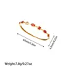 Pulseras Nuevas de Acero de Titanio Transfronterizas Europeas y Americanas, Versátiles para el Viaje Diario, Pulseras Transfronterizas, Pulseras de Acero Inoxidable, Venta al por Mayor de Fabricantes