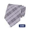 Corbata para Hombre Material Poliéster Corbata de Cuadros Escoceses Fabricante Stock Listo Venta al por Mayor