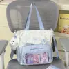 Bolso Cruzado para Estudiante de Secundaria Gato Estrella, Gran Capacidad, Ligero, Bolso Cruzado Dulce para Niña, Lindo Bolso Escolar para Clases y Tutorías