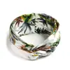Diadema Bohemio Ins Versátil Elegante Nudo Cruzado Diadema Deportiva de Yoga Estampada Versión Ancha para Mujeres con Coronilla Alta
