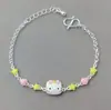 Prata de lei S925 novo pulseira Sanrio de desenho animado design nicho pulseira de bebê joia de prata vendas diretas da fábrica transfronteiriça