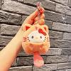 Colgante Cinnamoroll Adorno Pequeño Muñeco de Peluche Máquina de Garra Juguete de Peluche Adorno Colgante Llavero al por Mayor Muñeca de Trapo Linda