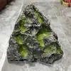Patio plástico reforzado con fibra de vidrio simulación piedra musgosa interior decoración suave decoración rocalla tridimensional adornos de piedra paisaje micro