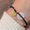 [Coleção de corda de mão de casal explosivo] novo design de pulseira de corda trançada à mão chinesa, presente da moda para namorada