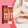 Crema calmante a base de hierbas Houkea, Crema de masaje suave para la piel de las piernas, Crema de cuidado diario suave para la condición de las piernas