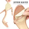 Almofada granular para antepé em sapatos de salto alto, macia, anti-abrasão, absorvente de choque, palmilhas massageadoras para os pés, ajustáveis em meio número