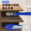 Mini Llave de Carraca Delantera y Trasera Mango Pequeño Ultra Corto Destornillador en Ángulo Recto Forma de L Juego de 90 Grados Cruz Hexagonal