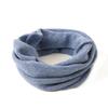 Sombrero multifunción de punto de cachemira lisa al por mayor con cuello para mujer, otoño e invierno cálido, bufanda universal para hombre y mujer