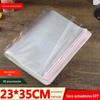 Saco autoadesivo OPP 23*35 grosso 5 saco de vestuário de seda grande saco transparente saco de plástico feito sob medida