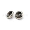 Botón redondo estilo Chanel de resina y metal de 11 mm para camisa alta pierna aleación de zinc en stock al por mayor