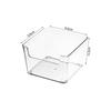 Organizador de Cajones de Múltiples Especificaciones Caja de Almacenamiento Transparente de Gran Capacidad Caja de Almacenamiento de Escritorio Portátil Caja de Almacenamiento por Clasificación de Cajones