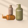 Frasco Redondo de Gel de Banho 500ml Mais Vendido Transfronteiriço Frasco para Máscara Capilar Material de Embalagem Personalizado Frasco 200ml para Sabonete Facial Sub-Frasco para Loção