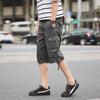 Bermudas Cargo para Hombre para Verano, Pantalones Holgados de Pierna Recta para Hombre de Largo Medio, Pantalones Cortos Casuales de Cinco Puntos con Múltiples Bolsillos para Exterior, Nuevo Estilo de Verano