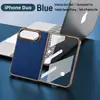 Adecuado para iPhone Duo, esta funda de teléfono plegable electrochapada presenta un patrón de dragón, está hecha de cuero PU y proporciona protección integrada contra caídas e impactos