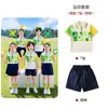 Uniforme de escuela primaria Uniforme de clase Uniforme de jardín de infantes Traje de primavera y otoño Uniforme escolar de dos piezas de manga larga deportivo para niños Reunión deportiva