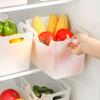 716 cesta de armazenamento portátil larga e estreita caixa de plástico macia para armazenamento fresco refrigerado na geladeira cesta de armazenamento de frutas e vegetais cesta de pão