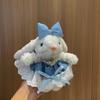 Novo Coelho de Orelha Coelho Benny Coelho Coelho de Orelha Longa Pingente de Bolsa Boneca de Pelúcia Fofa Usar Coelho Casal Presente