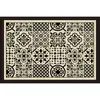 Alfombrilla absorbente para baño transfronteriza, alfombrilla de suelo de tierra de diatomeas, alfombrilla cortable de secado rápido, alfombrilla antideslizante para entrada de baño y ducha