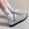 Zapatillas Deportivas para Mujer Color Plateado Estilo Alemán, Zapatillas de Running Casual Deportivas de Nicho para Primavera Estilo Japonés, Zapatos Estudiantiles Estilo Universitario para Primavera y Verano