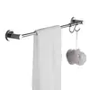 Toallero de Cobre Chapado para Baño Montado en la Pared de un Solo Palo Barra Blanca para Toallas Barra para Colgar en el Inodoro Minimalista Toallero de Baño