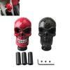Cabeça de alavanca de câmbio universal modificada para carro, cabeça fina, cabeça de caveira, cabeça de câmbio de personalidade, decoração de personalidade, cabeça de alavanca de câmbio automático