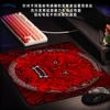 Wkuk Alfombrilla de Ratón E-Sports Extra Grande Fps Gaming Almohadilla para Teclado Borde Engrosado Almohadilla de Escritorio Csgo Superficie Fina Lisa Personalización