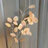 Flores Artificiales Color Champán para Bodas al Aire Libre, Decoraciones de Fondo de Boda, Adornos para Sala de Estar en Casa, de Alta Gama y Realistas