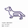 Clips para papel creativos con forma de salchicha, clips metálicos de colores con formas únicas para marcapáginas, clips para papel de animales lindos, papelería de oficina