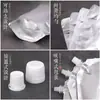 Bolsas de Embalaje con Boquilla de Papel de Aluminio, Resistentes a Altas Temperaturas, Desechables, para Cerveza, Salsa, Bebida, Fideos de Caracol, Bolsas para Sopa para Llevar, Venta al por Mayor