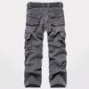 Pantalones de Trabajo de Marca de Moda Europeos y Americanos al por Mayor para Hombre, Pierna Recta Holgada, Multibolsillos, Nuevos para Primavera y Otoño, Pantalones Largos Casuales para Deportes al Aire Libre