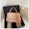 Bolso de Mano de Alta Gama Moderno y Tendencia 2026 Nuevo Patrón de Cocodrilo Elegante Sencillo para el Trabajo Bolso de Hombro Cruzado