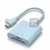 Adecuado para teléfonos móviles Apple, Lector de tarjetas tres en uno, Adaptador OTG para iPhone/Type-C, Dispositivo de sincronización, Importación de tarjeta SD/TF