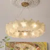 Luz de Sala de Estar de Espectro Completo Lámparas de Araña de Lujo Asequible Lámpara de Araña Simple Nueva para Restaurante Lámpara Moderna para Mesa de Comedor del Hogar