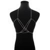 2023 Verão cross-border e-commerce ins europeu e americano sexy praia vento boate feng shui drill claw chain body chain atacado