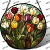 Adornos Colgantes Decorativos de Vidrio de Color Transfronterizos, Decoraciones para Paredes y Ventanas, Captadores de Luz, Regalos para el Día de la Madre, Regalos de Cumpleaños