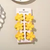 Venta Caliente Transfronteriza 3.5cm Dopamina Set Sencillo de Pinzas para el Cabello Pinzas Pequeñas de Garra para Mujeres Set de Seis Piezas de Pasadores Accesorios para el Cabello