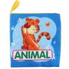 Libro de tela para bebé transfronterizo, Papel de seda, Bufanda de seda, Juguete para bebé, Desgarrable a mano, Irrompible, Libro de tela para bebé de papel de Navidad