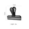 Clip sellador de cuchara de café de acero inoxidable transfronterizo, juego de clip para bolsa de snacks con clip medidor, clip de pinza de nariz puntiaguda en forma de T