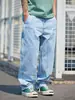 Jeans de Trabajo de Tendencia Japonesa Trs 26Ss Estilo Retro Carhartt B01 Corte Holgado Ligeramente Cónico Mezclilla Lavada para Hombres y Mujeres