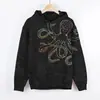Sudadera con capucha para mujer de alta gama, transfronteriza, para primavera y otoño, con estampado digital 3D de pulpo, sudadera con capucha y forro polar, venta al por mayor