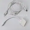Interruptor de Controle de Potência Um para Três Tipo DC Caixa de Distribuição de Luz LED Caixa de Fiação para Iluminação de Gabinete Caixa de Distribuição de Três Furos DuPont