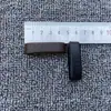 Passador de Cinto Unissex, Fecho de Cinto, Argola Fixadora de Ponta de Cinto, Acessórios para Cinto, Argola de Couro para Chaveiro