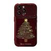 Cuerda para Colgar Árbol de Navidad Adecuada para Apple 16Pm Funda de Teléfono para Ventana Grande iPhone 18 Silicona 17 Nuevo Modelo para Mujer 15 Anti-Caída