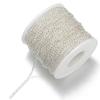 Corrente de extensão de corrente de aço titânio com retenção de cor O-word, corrente de cauda, ouro 18K, preto, galvanizado, corrente de retenção de cor, acessórios de joias para colar faça você mesmo