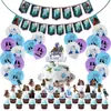 Decoración de Fiesta de Cumpleaños Leyenda del Dragón Raya Película de Fantasía Anime Bandera Globo Inserciones para Pastel