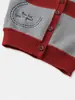 Suéter abrigo de punto de algodón puro Clase A para niños, otoño, bebé, perrito bordado, para niños y niñas, hilo de algodón suave, top