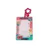 Funda Protectora para Tarjeta Pequeña de 3 Pulgadas Estilo Dulce y Genial Retro Americano Hisocute con Pinza de Estrella de Cinco Puntas para Tarjeta de Comedor y Tarjeta de Autobús de Estudiante